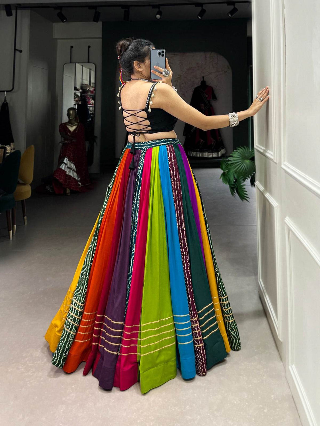 Pure Cotton Navratri Chaniya Choli - Celebrate in Style - Rpd Fashion