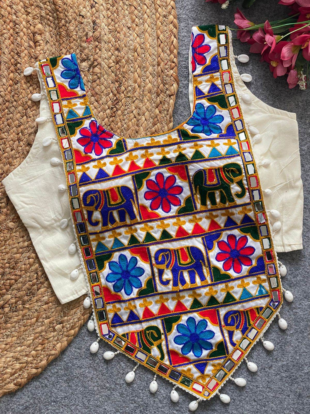 Halter Neck Style Real Shell Blouse for Work and Parties - Rpd Fashion