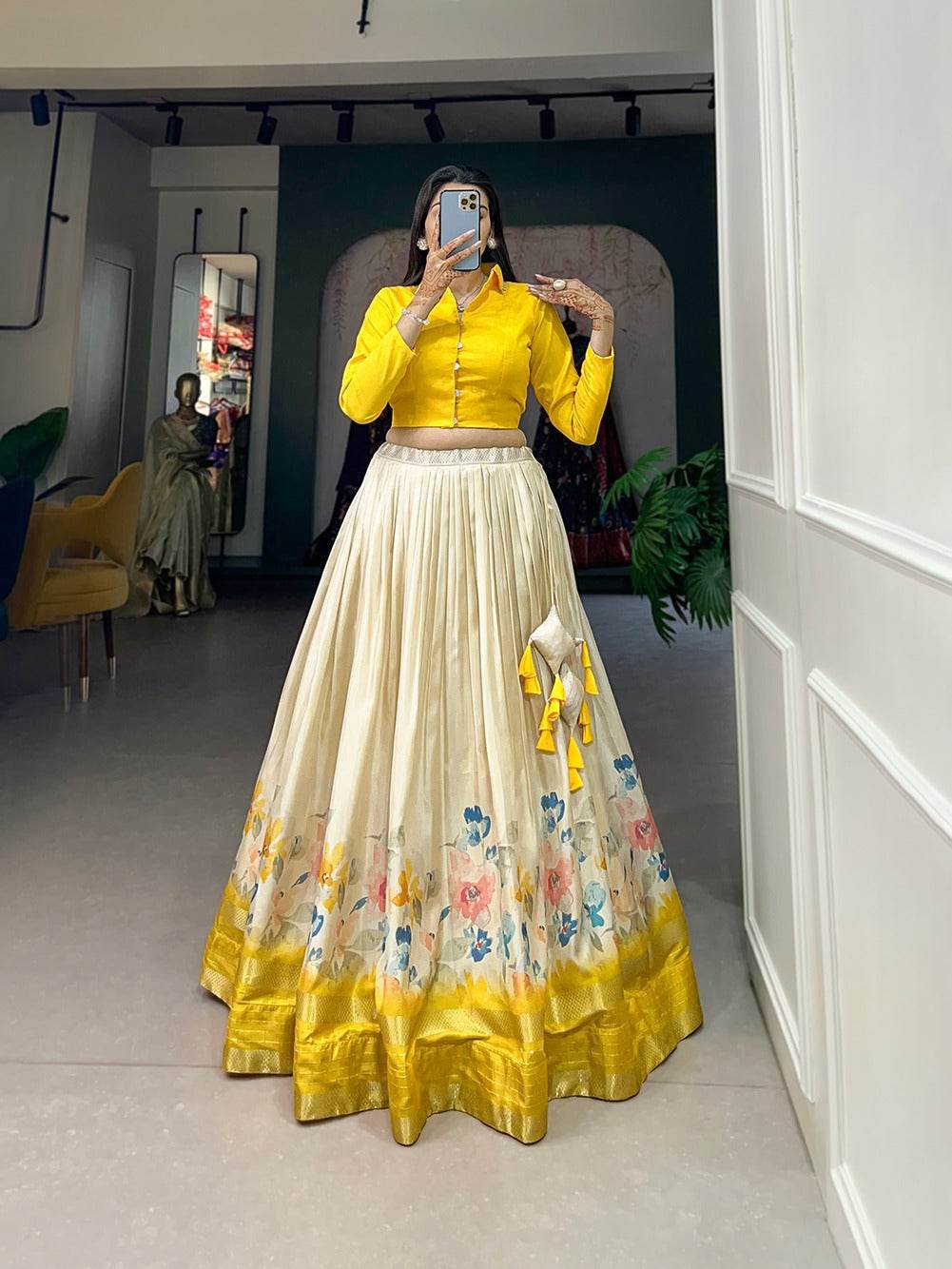 Stylish Pure Dola Silk Lehenga Choli - Rpd Fashion