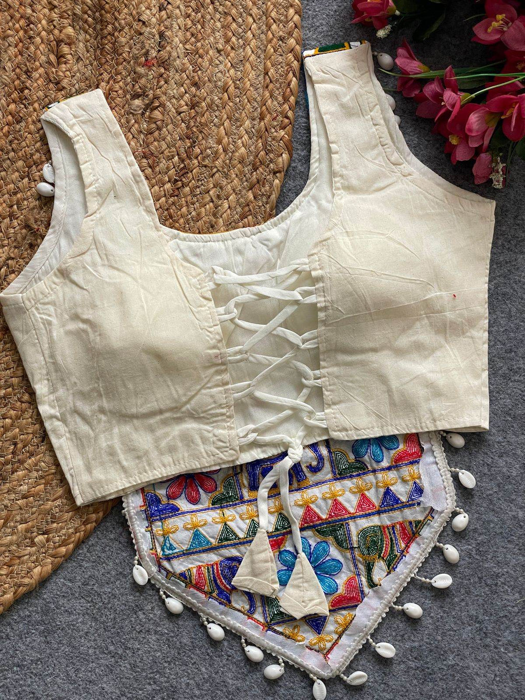 Halter Neck Style Real Shell Blouse for Work and Parties - Rpd Fashion